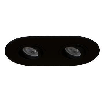 goldX ZE1001-01 2x12 Watt Siyah Sıva Altı LED Spot (SAMSUNG LED & EAGLERISE Driver)