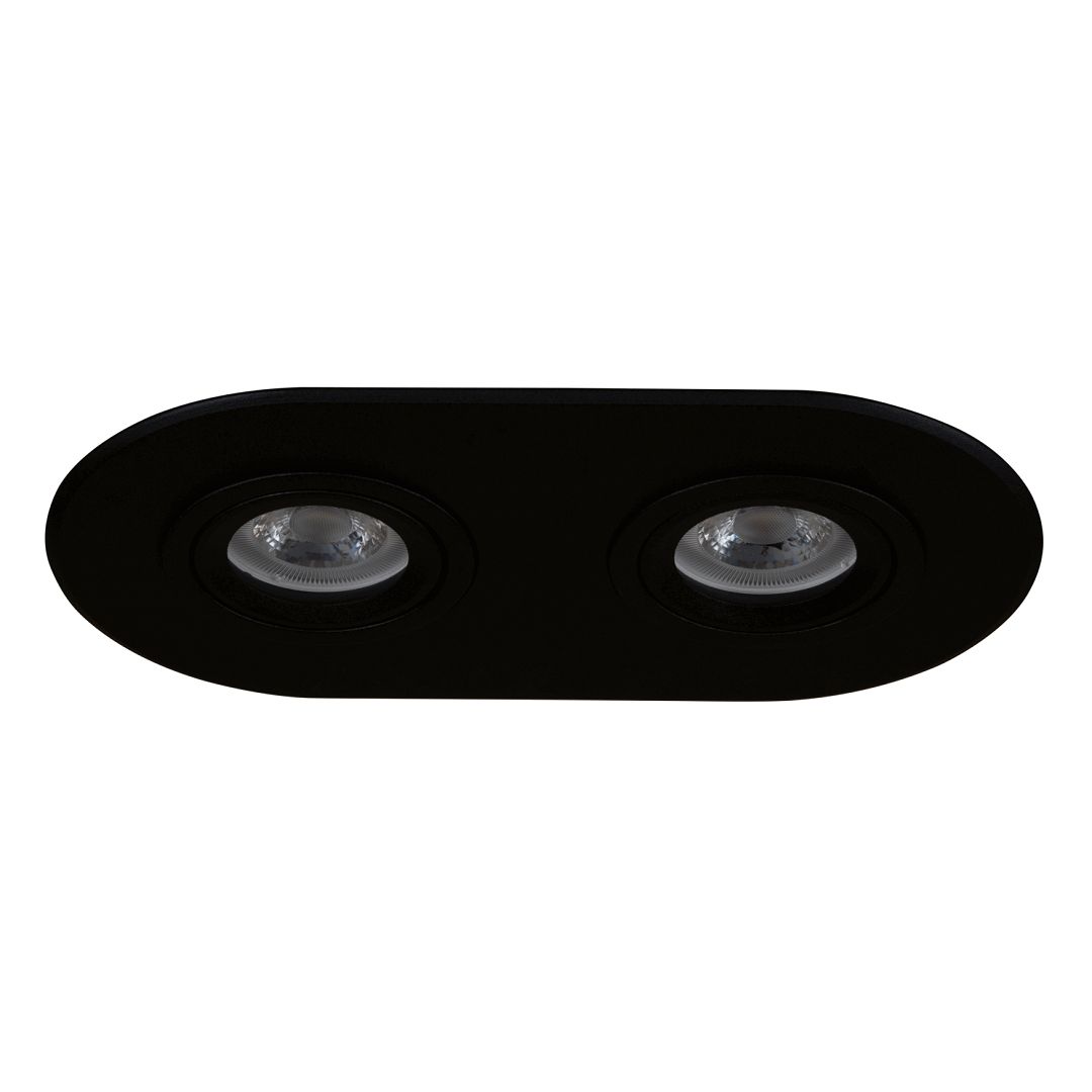 goldX ZE1001-01 2x12 Watt Siyah Sıva Altı LED Spot (SAMSUNG LED & EAGLERISE Driver)