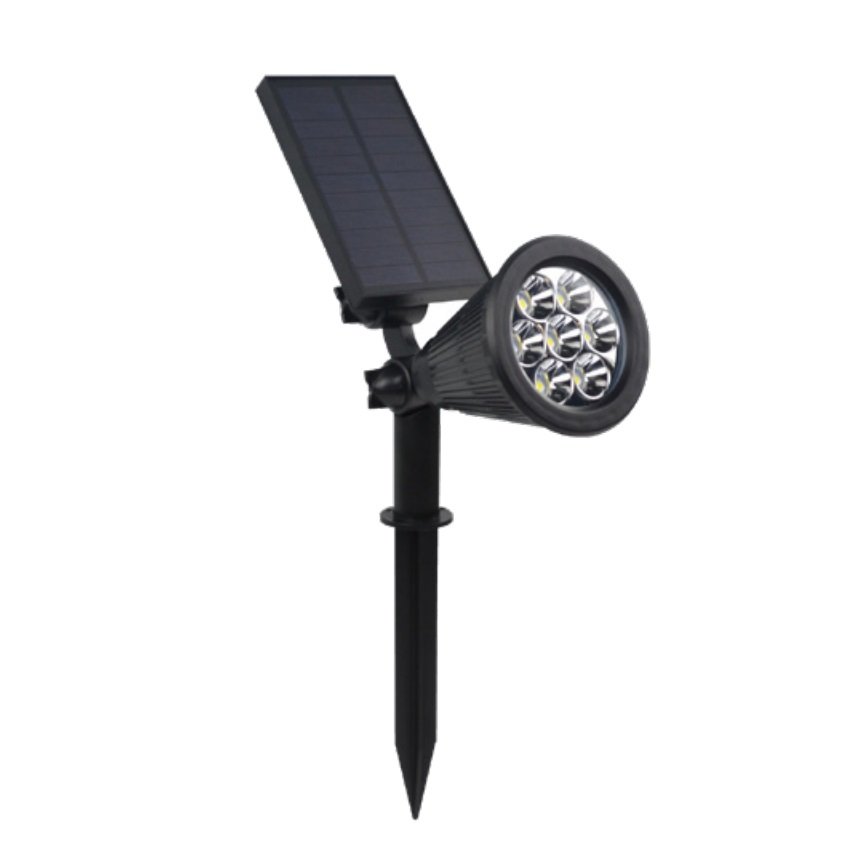 inoled 9301-01 7 Watt Solar Kazıklı Çim Armatürü - Beyaz Işık (6500K)