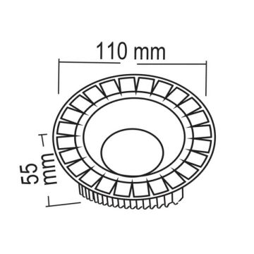 FORLIFE FL-2184 S 20 Watt AR111 LED Ampul