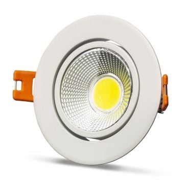 NOAS YL28-0500 Mercan 5 Watt Sıva Altı Beyaz Yuvarlak LED Spot