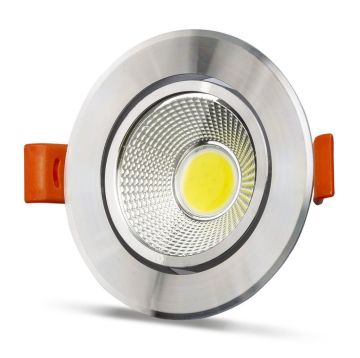 NOAS YL28-0502 Mercan 5 Watt Sıva Altı Krom Yuvarlak LED Spot