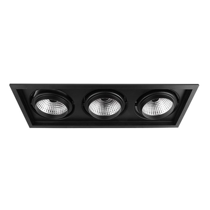 GOYA GY 3043-30 Siyah Kasa 3x30 Watt Üçlü LED Mağaza Spotu