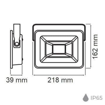 HOROZ 068-008-0050 50 Watt LED Projektör - Beyaz Işık (6400K)