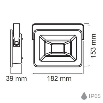 HOROZ 068-008-0030 30 Watt LED Projektör - Beyaz Işık (6400K)