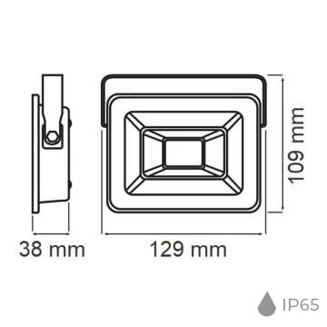 HOROZ 068-008-0010 10 Watt LED Projektör - Beyaz Işık (6400K)