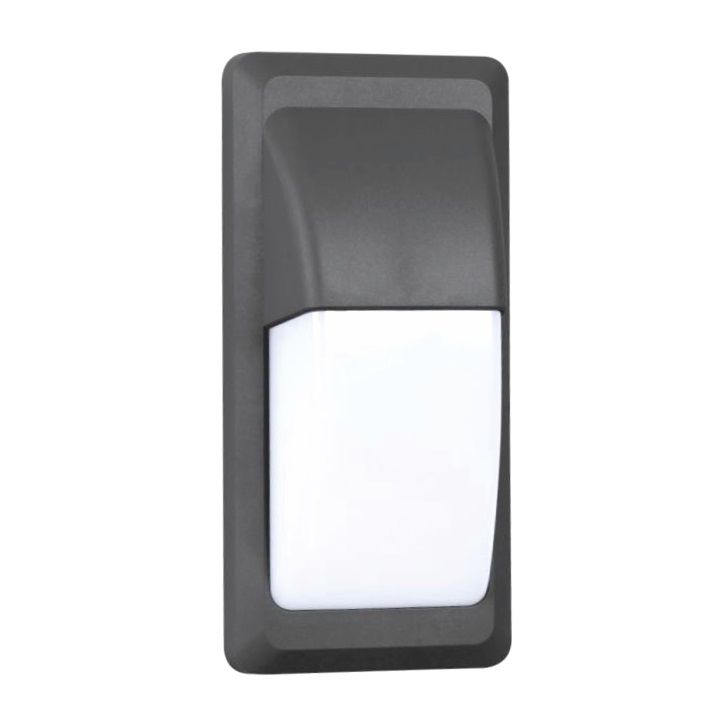 HELIOS HS 5809 12 Watt Siyah Dış Mekan LED Aplik - Gün Işığı (3000K) - IP65