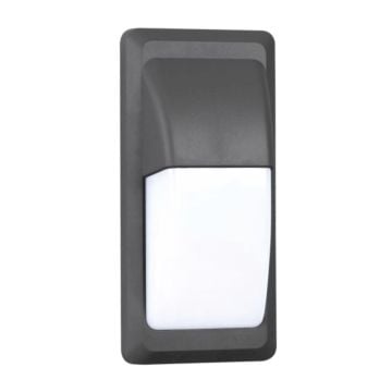 HELIOS HS 5809 12 Watt Siyah Dış Mekan LED Aplik - Gün Işığı (3000K) - IP65