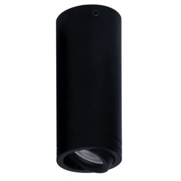 goldX ZE028 7x17 cm Siyah/Beyaz Sıva Üstü Silindir Spot (GU10 Duylu)