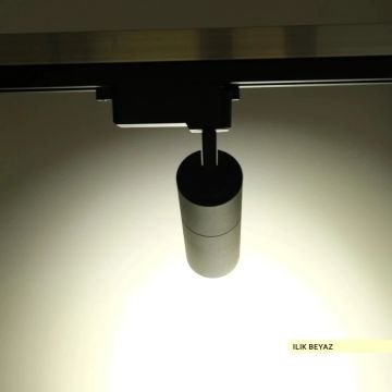ACK AD30-01011 10 Watt Siyah Kasa LED Ray Spot - Ilık Beyaz (4000K)