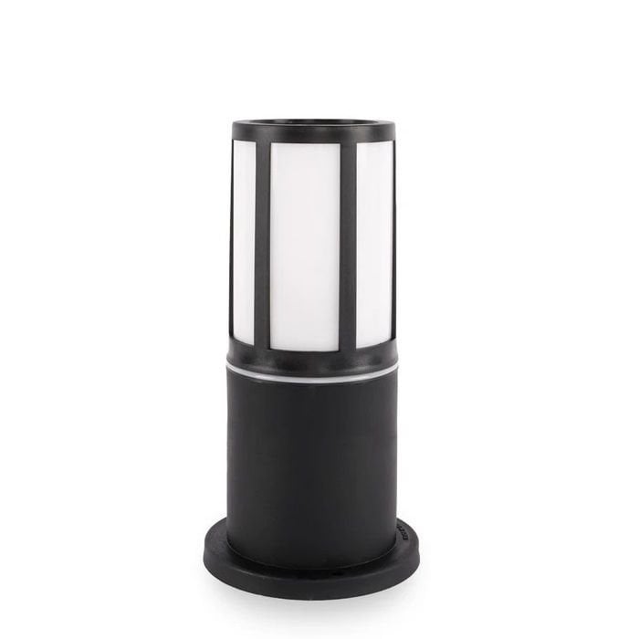 ACK AG57-04121 Troy 23 cm Bollard Armatür (E27 Duylu - PC Gövde)