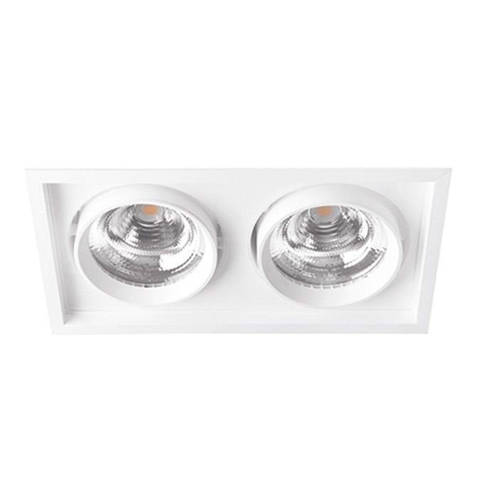 GOYA GY 3052-42 Beyaz Kasa 2x36 Watt İkili LED Mağaza Spotu