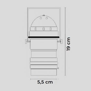 CL-160A Retro Ray Spot Kasası