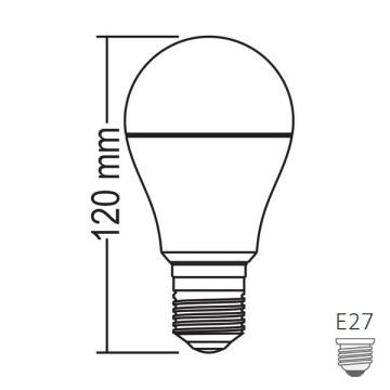 FORLIFE FL-1258 12 Watt Dimli LED Ampul