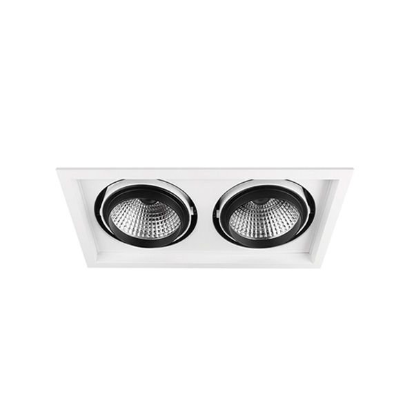 GOYA GY 3042-30 Beyaz Kasa 2x30 Watt İkili LED Mağaza Spotu