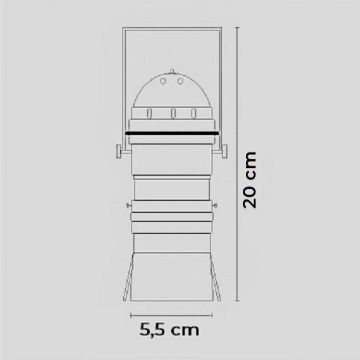 CL-160B Retro Ray Spot Kasası