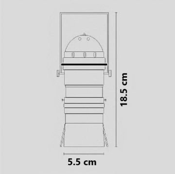 CL-160B Retro Ray Spot Kasası