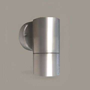 HELIOS HS 5613 Saten Kasa Tek Yönlü Dış Mekan Aplik (GU10 Duylu - Metal Gövde)