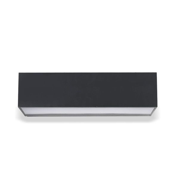 HELIOS HS 5803 9 Watt Siyah Çift Yönlü Dış Mekan LED Aplik - Metal Gövde - Gün Işığı (3200K)