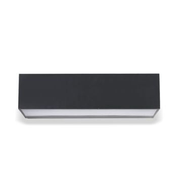 HELIOS HS 5803 9 Watt Siyah Çift Yönlü Dış Mekan LED Aplik - Metal Gövde - Gün Işığı (3200K)