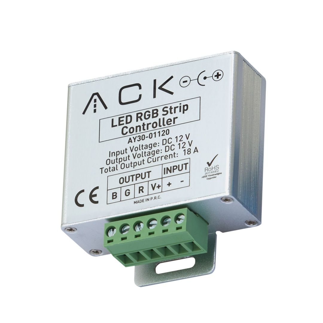 ACK AY30-01010 12 Volt 12 Amper 144 Watt RGB Amplifier