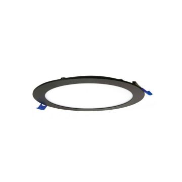 K2 GLOBAL KDL400B 6 Watt Siyah Sıva Altı Yuvarlak LED Panel
