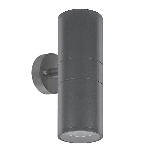 HELIOS HS 5615 Antrasit Çift Yönlü Dış Mekan Aplik (GU10 Duylu - Metal Gövde)