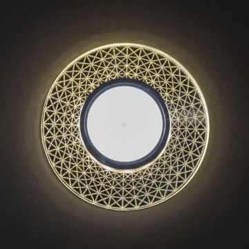 NOAS YL65-1767 İRİS Ilık Beyaz (4000K) LED Çerçeve Işıklı Kristal Spot Kasası