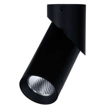 goldX ZE026 12 Watt Siyah/Beyaz Kasa 360 Derece Hareketli Sıva Altı LED Spot