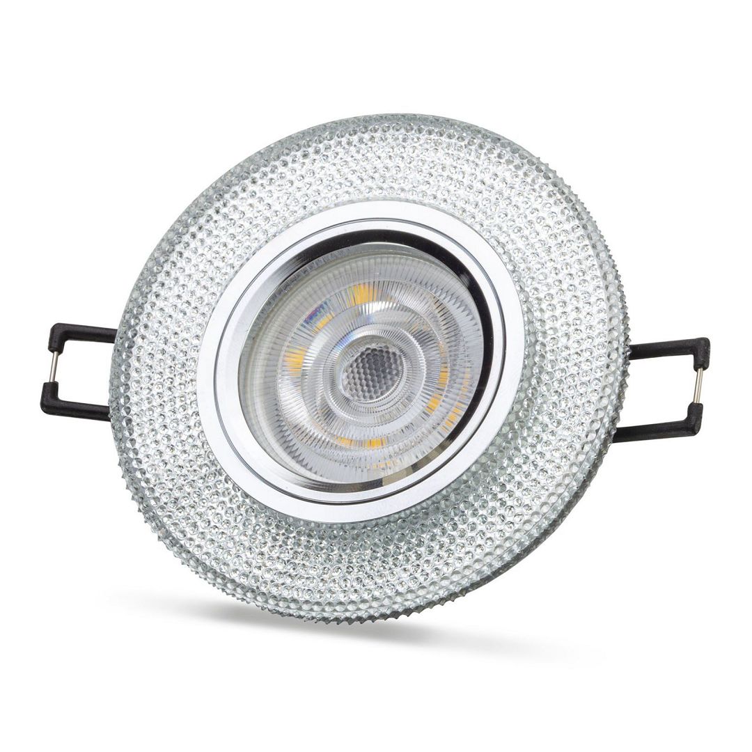 NOAS YL65-1707 LİTA Ilık Beyaz (4000K) LED Çerçeve Işıklı Kristal Spot Kasası