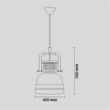 CL-TS 506K Endüstriyel Avize