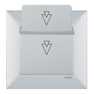 VİKO Novella/Trenda 92605025 Energy Saver (230V - Mekanik Anahtarlı - Gecikmeli) [Gümüş]
