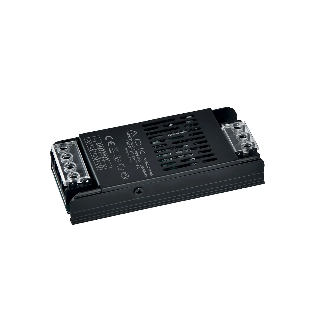 ACK AY02-00600 12 Volt 5 Amper 60 Watt LED Trafosu