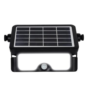 SYLVANIA 0054046 5 Watt Siyah Sensörlü Solar Aplik - Ilık Beyaz (4000K)