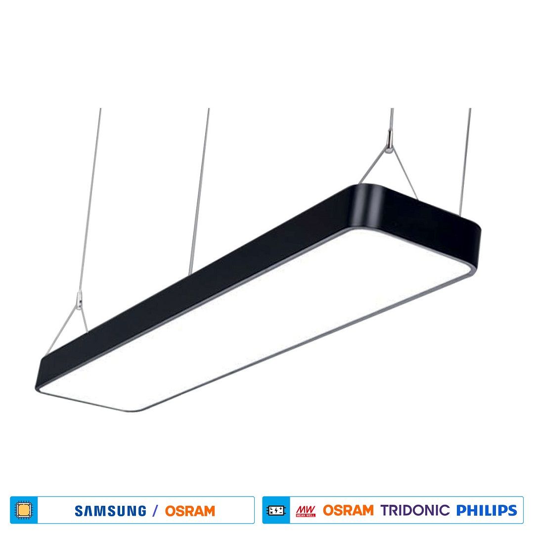 ACK AL02-11501 95 Watt 20x150 cm Lineer Armatür (SAMSUNG/OSRAM LED & TRIDONIC/PHILIPS/MEAN WELL Driver)