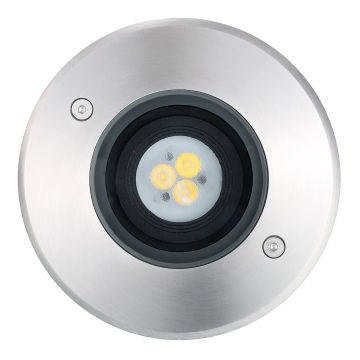 SYLVANIA 0049040 5.7 Watt 2000 Kg Yük Taşıyabilir & Işık Yönü Ayarlanabilir Paslanmaz Çelik Yere Gömme LED Armatür - Gün Işığı (3000K)