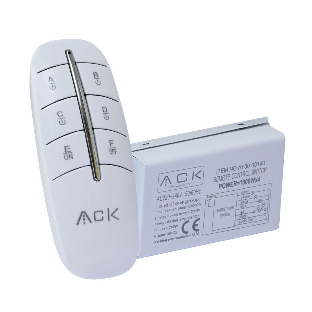 ACK AY30-00160 Altılı Avize Kumandası