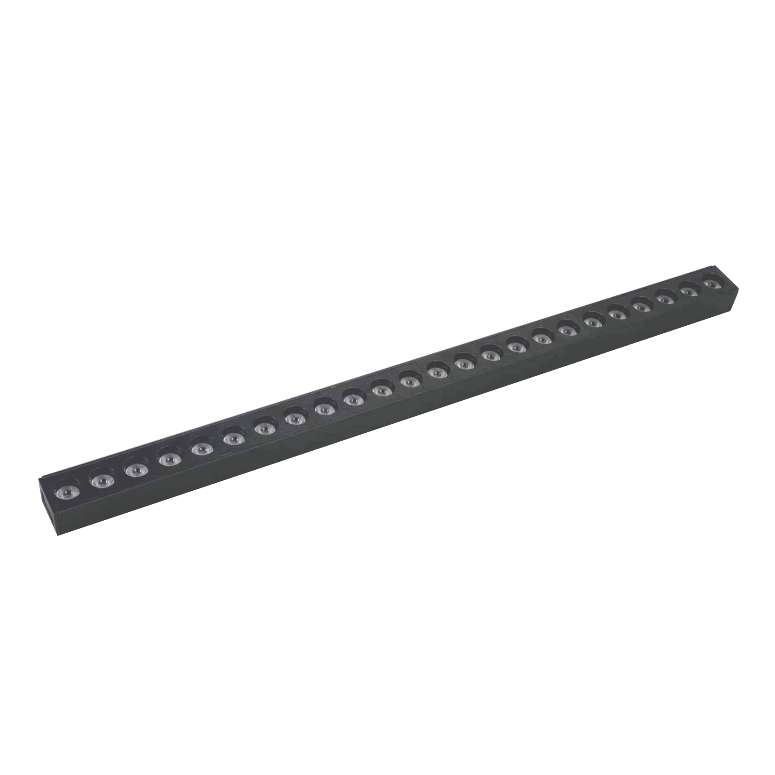HELIOS HS8586 24 Watt 46 cm Siyah Gövde Lensli OSRAM LED Magnet Armatür - 2 Renk Fonksiyonlu [Ilık Beyaz (4000K) + Gün Işığı (3000K)]