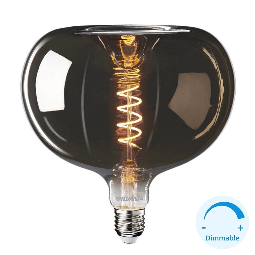 SYLVANIA 0029981 4 Watt Esmer Camlı Dimli LED Rustik Ampul (Amber)