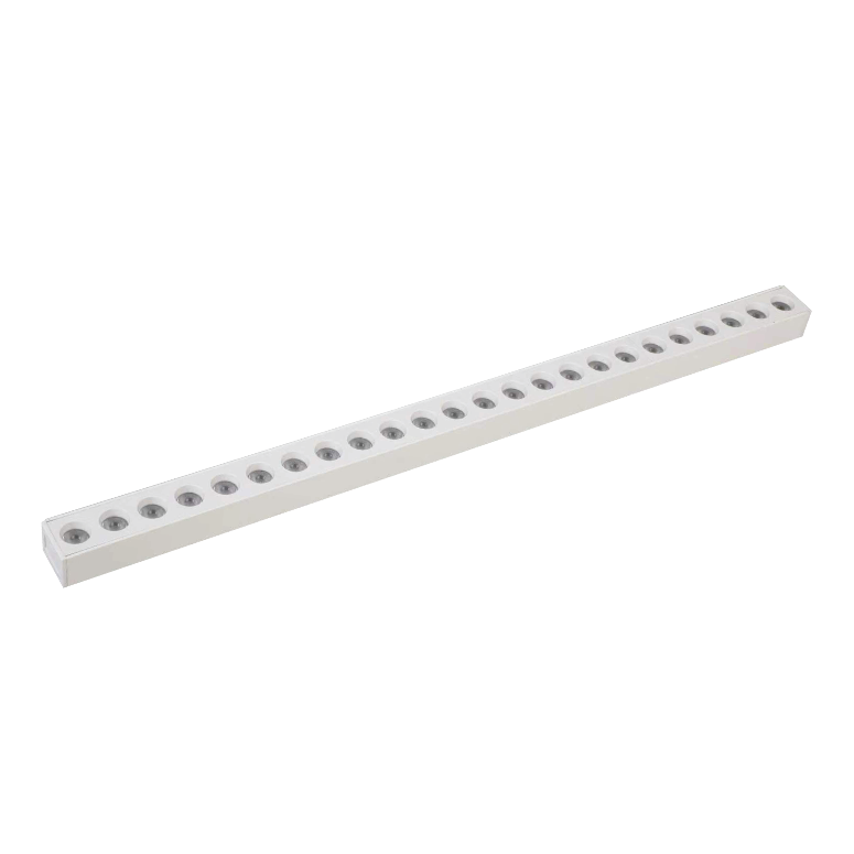 HELIOS HS8587 24 Watt 46 cm Beyaz Gövde Lensli OSRAM LED Magnet Armatür - 2 Renk Fonksiyonlu [Ilık Beyaz (4000K) + Gün Işığı (3000K)]