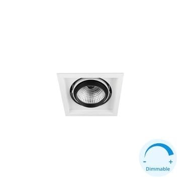 GOYA GY 3041-30 Beyaz-Siyah Kasa 30 Watt Dimli LED Mağaza LED Spotu