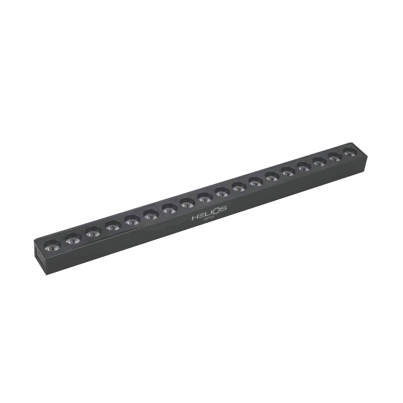 HELIOS HS8584 18 Watt 35 cm Siyah Gövde Lensli OSRAM LED Magnet Armatür - 2 Renk Fonksiyonlu [Ilık Beyaz (4000K) + Gün Işığı (3000K)]