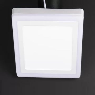 NOAS YL15-1800-R 18+6 Watt Mavi-Beyaz Sıva Üstü Kare LED Panel