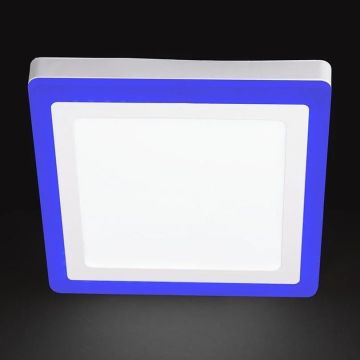NOAS YL15-1800-R 18+6 Watt Mavi-Beyaz Sıva Üstü Kare LED Panel
