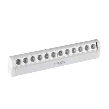 HELIOS HS8617 Beyaz Gövde 12 Watt 25 cm Lensli OSRAM LED Magnet Armatür - 2 Renk Fonksiyonlu [Gün Işığı (3000K) + Ilık Beyaz (4000K)]