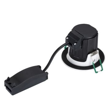 SYLVANIA 0005174 9 Watt Beyaz Kasa Dış Mekan Sıva Altı Dimli LED Spot - Gün Işığı (3000K)