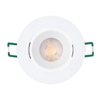 SYLVANIA 0005170 9 Watt Beyaz Kasa Dış Mekan Sıva Altı Dimli LED Spot - Gün Işığı (3000K)