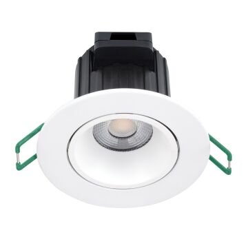 SYLVANIA 0005170 9 Watt Beyaz Kasa Dış Mekan Sıva Altı Dimli LED Spot - Gün Işığı (3000K)