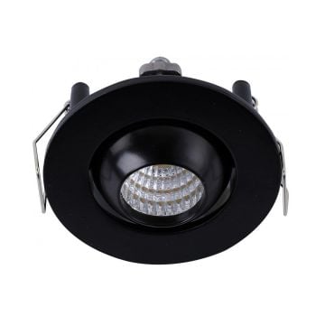 K2 GLOBAL KLS519B 3 Watt Siyah LED Manda Gözü Spot