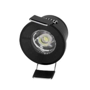 K2 GLOBAL KLS518B 1 Watt Siyah LED Yıldız Spot